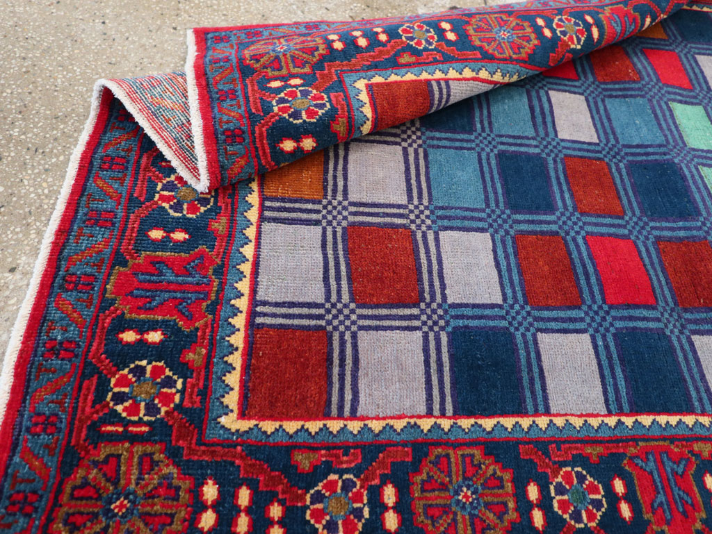 Vintage Persian Veece Throw Rug, No.31065 - Galerie Shabab