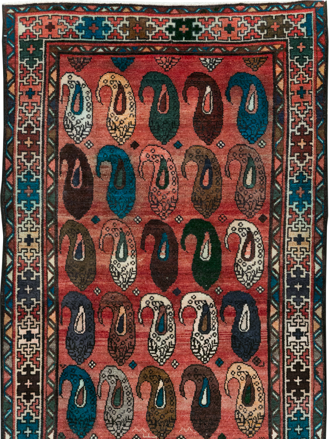 Vintage Persian Malayer Runner (Pair: 1 of 2), No.31066 - Galerie Shabab