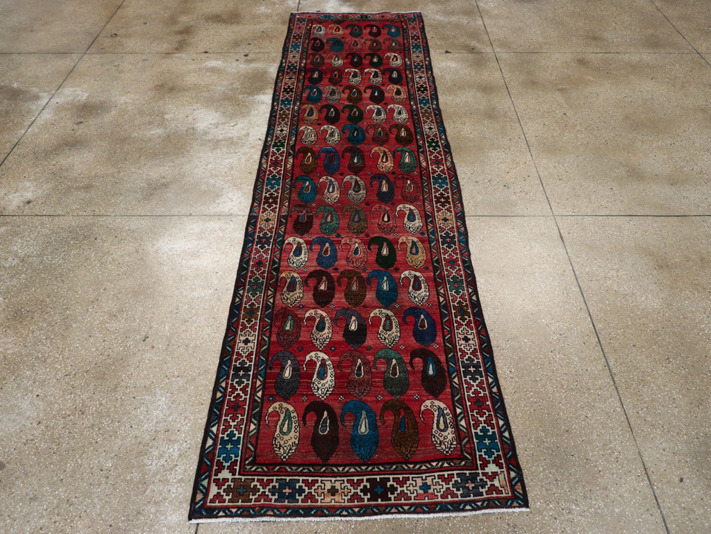 Vintage Persian Malayer Runner (Pair: 1 of 2), No.31066 - Galerie Shabab