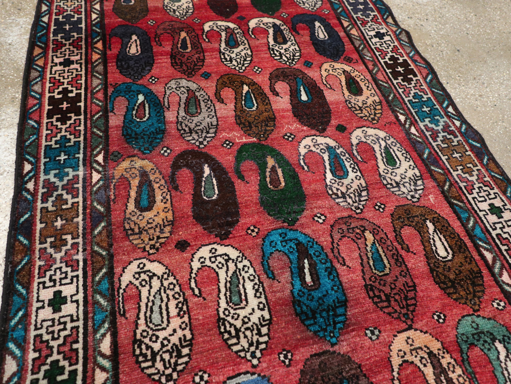 Vintage Persian Malayer Runner (Pair: 1 of 2), No.31066 - Galerie Shabab