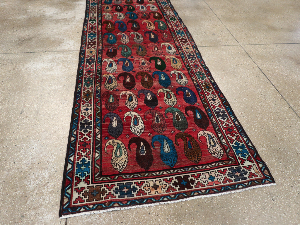 Vintage Persian Malayer Runner (Pair: 1 of 2), No.31066 - Galerie Shabab