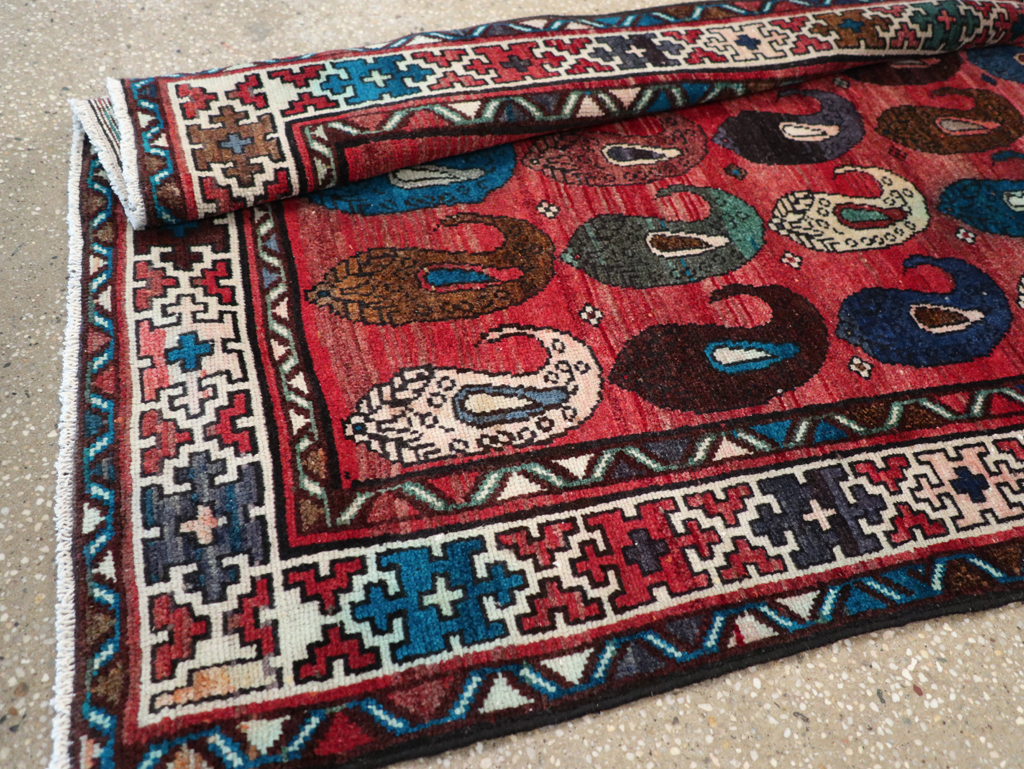 Vintage Persian Malayer Runner (Pair: 1 of 2), No.31066 - Galerie Shabab