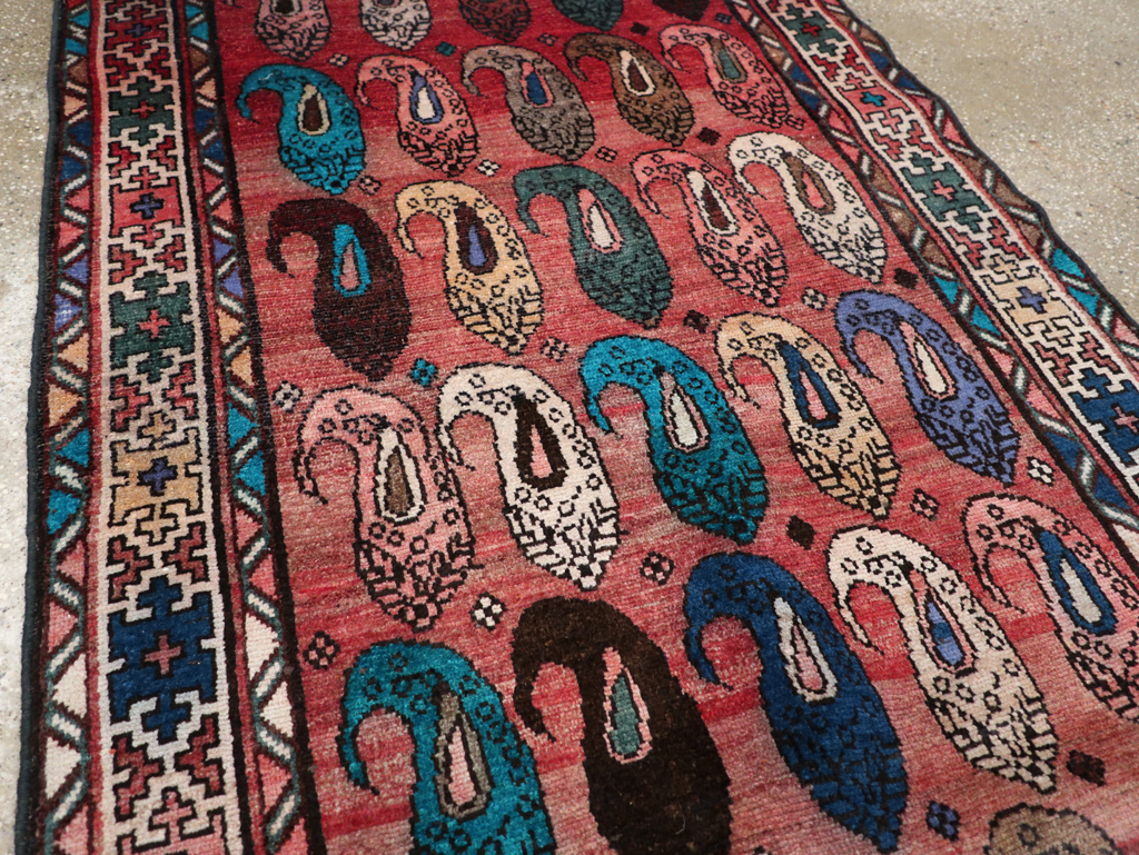Vintage Persian Malayer Runner (Pair: 2 of 2), No.31067 - Galerie Shabab