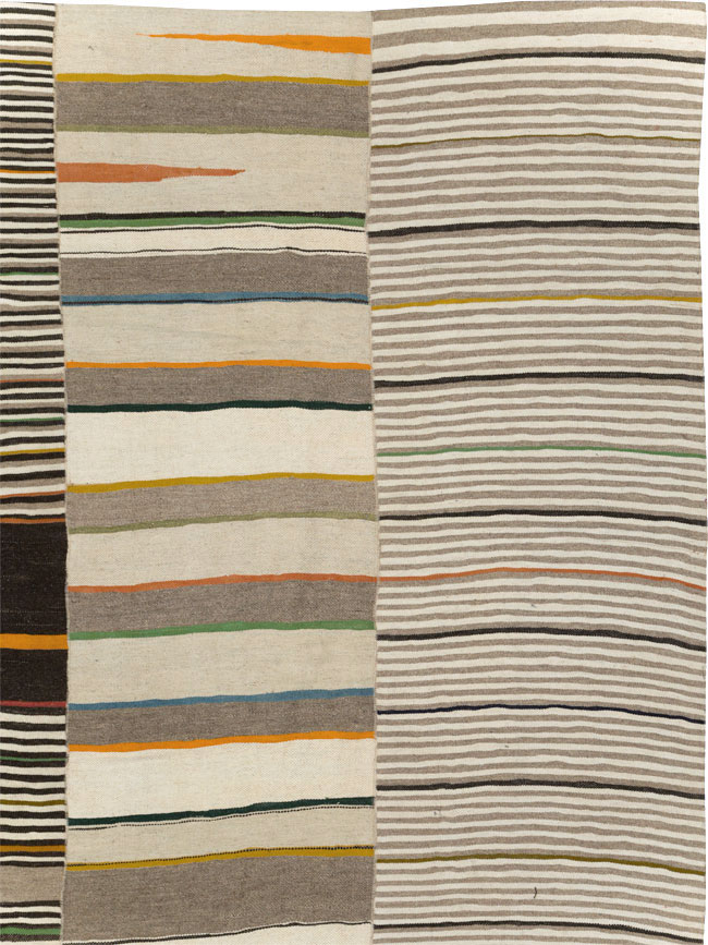 Vintage Persian Flatweave Kilim, No.31074 - Galerie Shabab