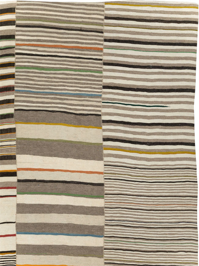Vintage Persian Flatweave Kilim, No.31074 - Galerie Shabab