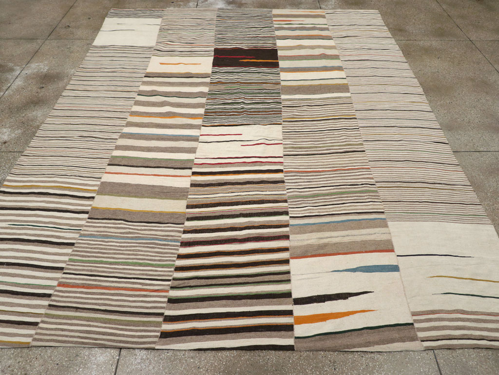 Vintage Persian Flatweave Kilim, No.31074 - Galerie Shabab