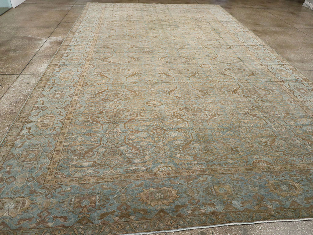 Antique Persian Malayer Large Carpet, No.31077 - Galerie Shabab
