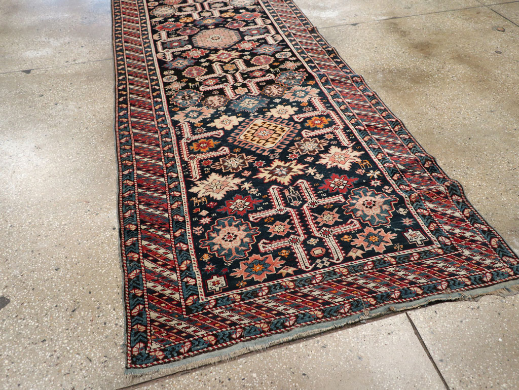 Antique Caucasian Perpedil Long Runner, No.31083 - Galerie Shabab