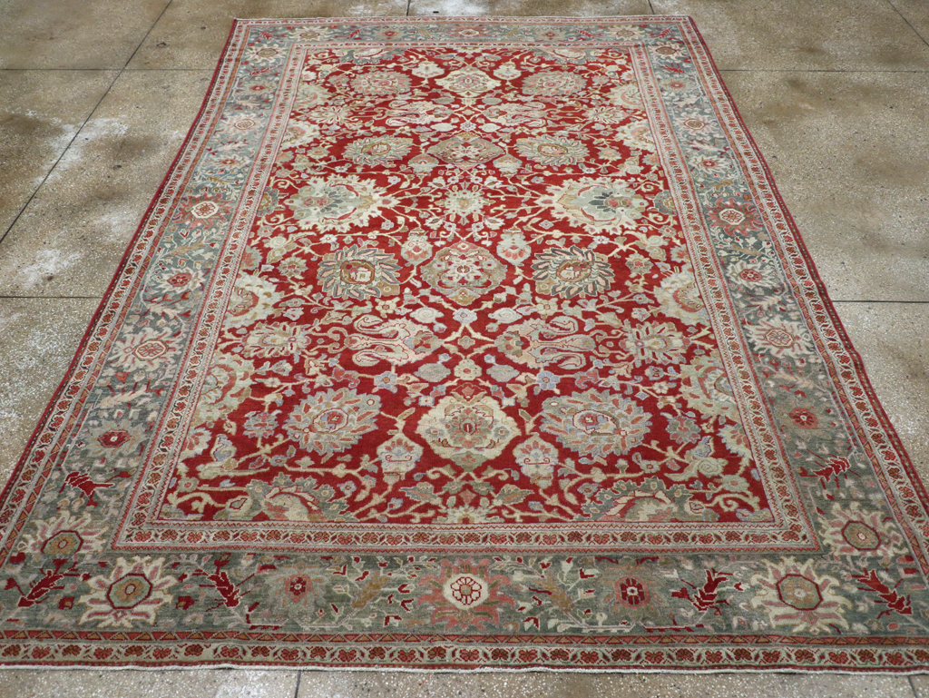 Antique Persian Mahal Carpet, No.31085 - Galerie Shabab