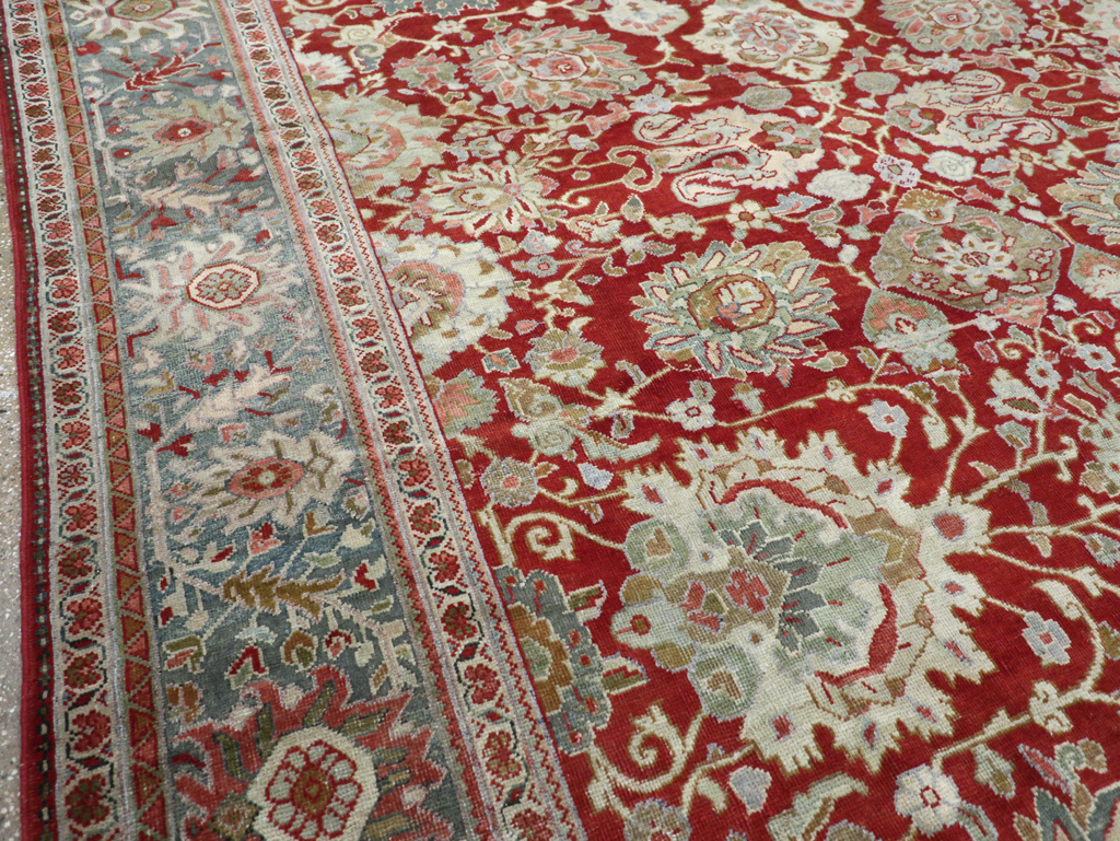 Antique Persian Mahal Carpet, No.31085 - Galerie Shabab