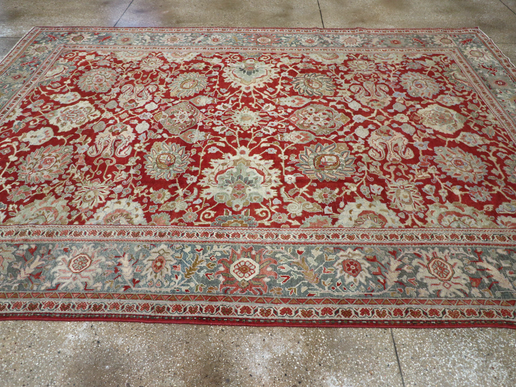Antique Persian Mahal Carpet, No.31085 - Galerie Shabab