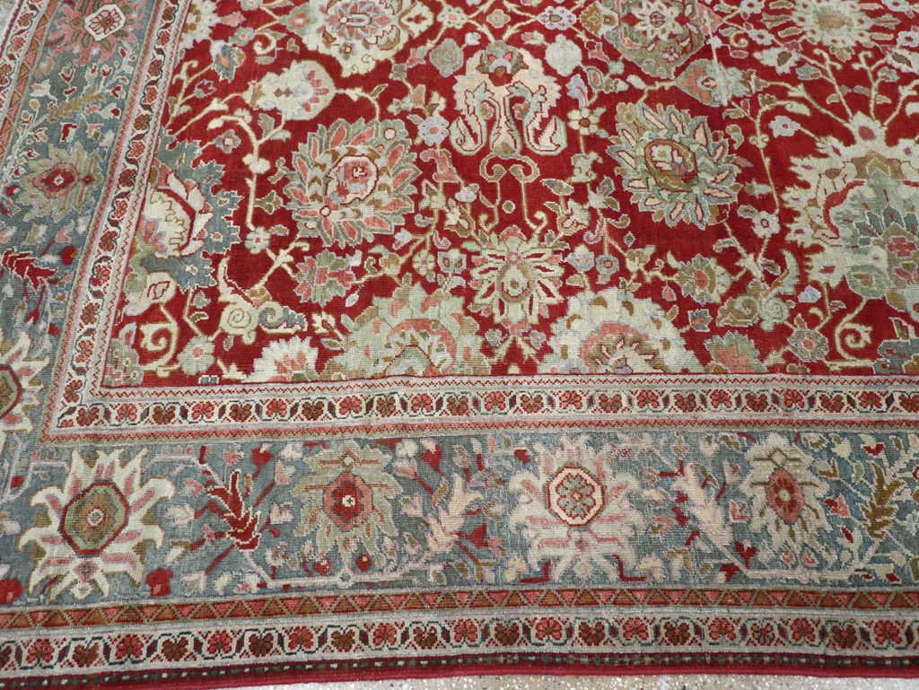 Antique Persian Mahal Carpet, No.31085 - Galerie Shabab