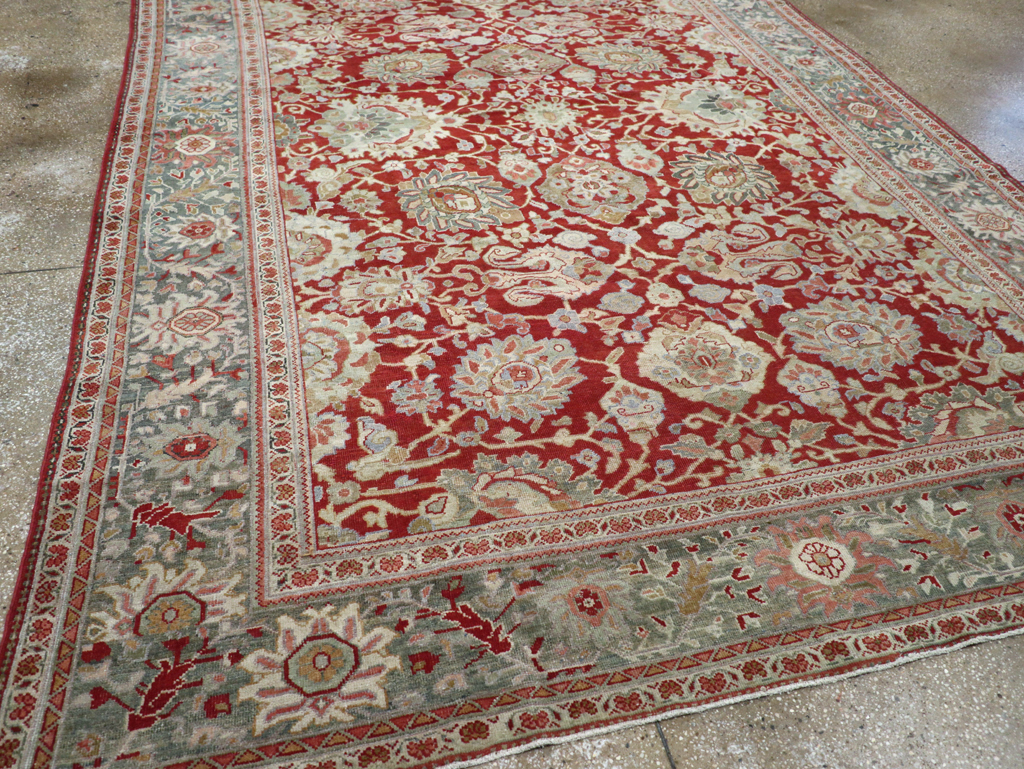 Antique Persian Mahal Carpet, No.31085 - Galerie Shabab