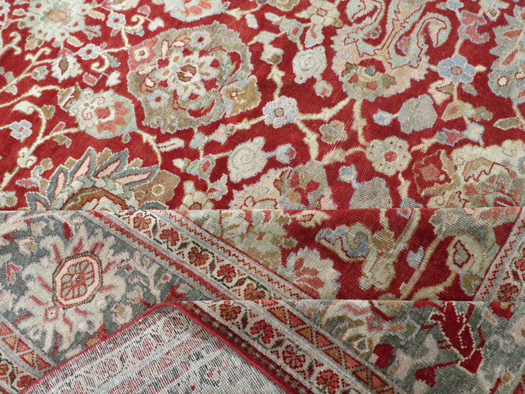Antique Persian Mahal Carpet, No.31085 - Galerie Shabab