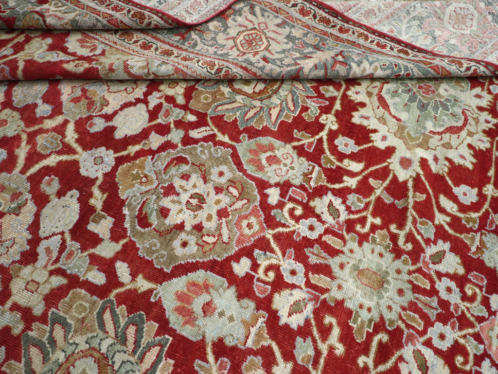 Antique Persian Mahal Carpet, No.31085 - Galerie Shabab