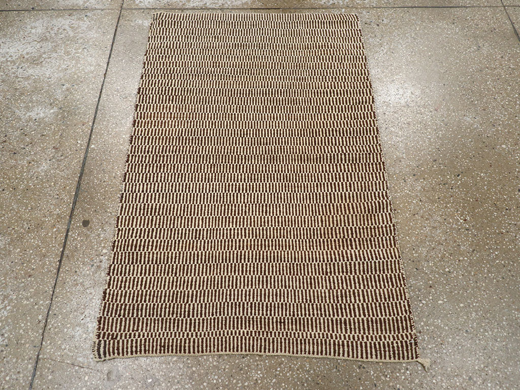 Vintage American Navajo Throw Rug, No.31086 - Galerie Shabab