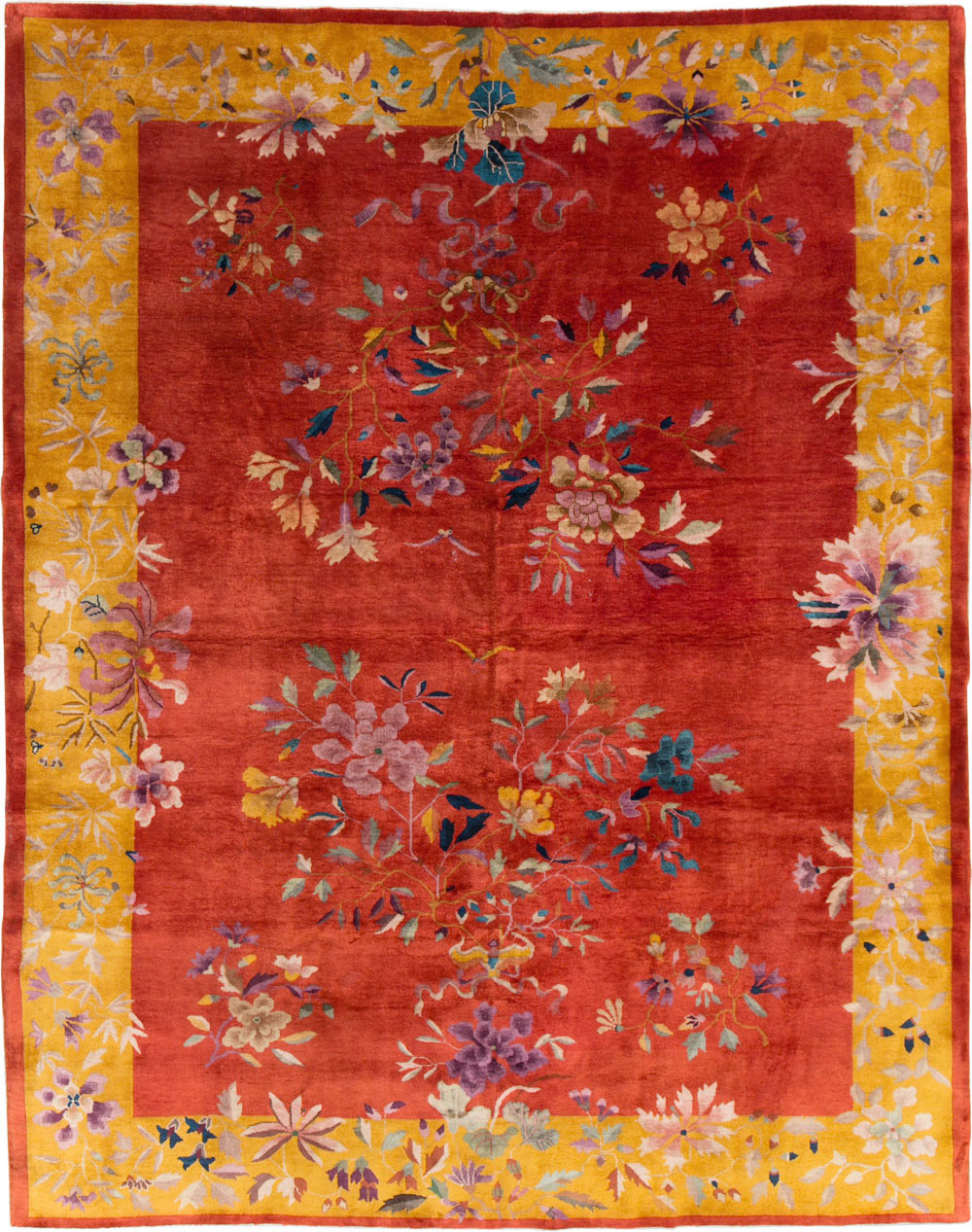 Vintage Chinese Art Deco Room Size Carpet, No.31098 - Galerie Shabab
