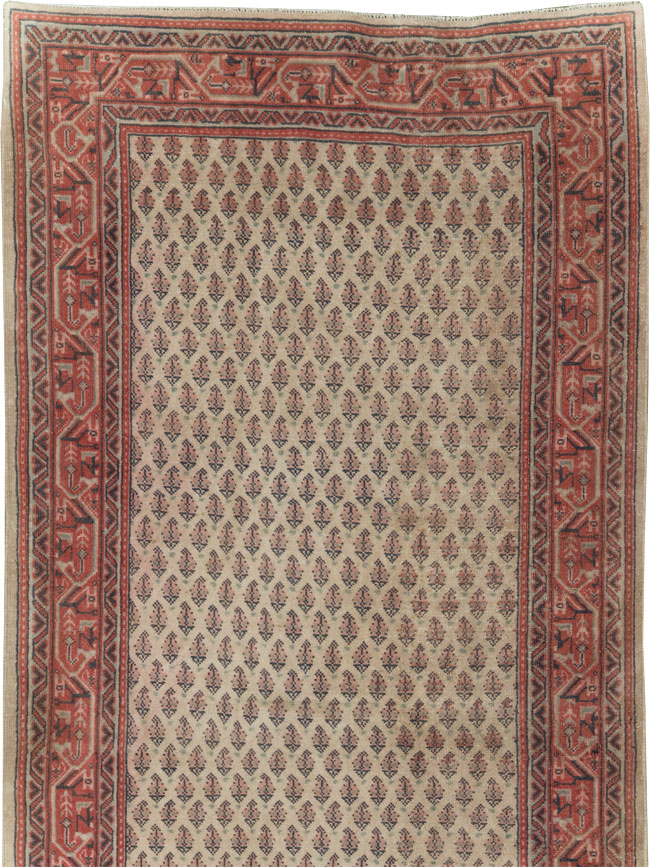Vintage Persian Mir Long Runner, No.31100 - Galerie Shabab