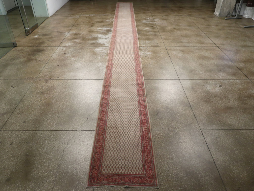 Vintage Persian Mir Long Runner, No.31100 - Galerie Shabab