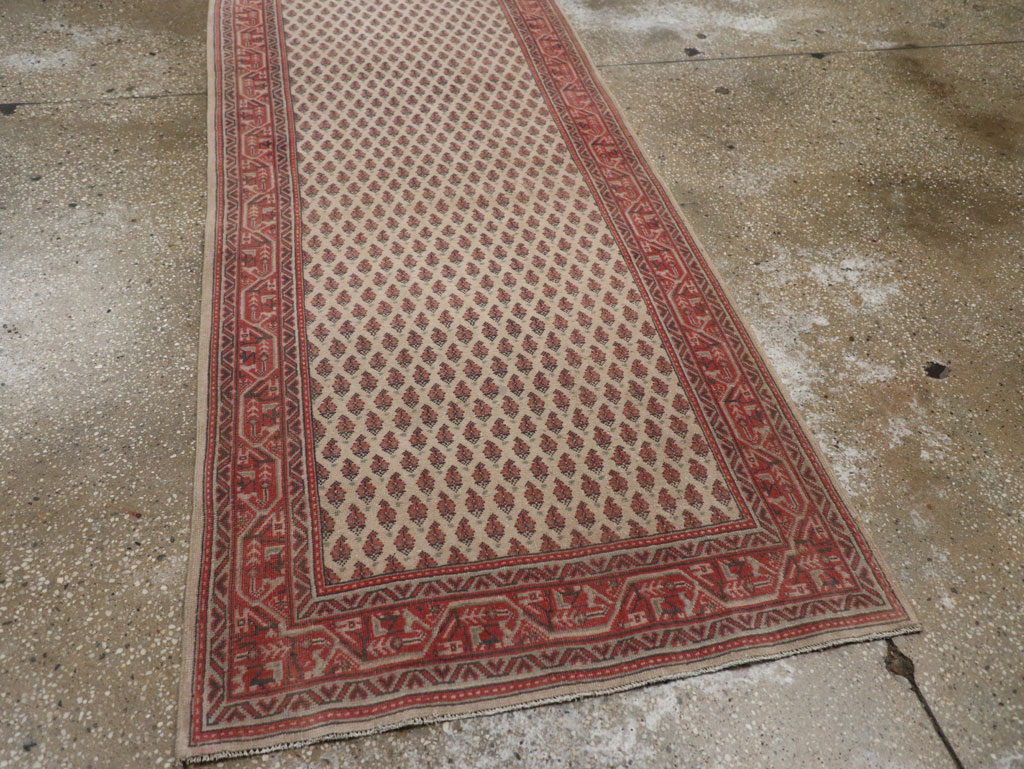 Vintage Persian Mir Long Runner, No.31100 - Galerie Shabab
