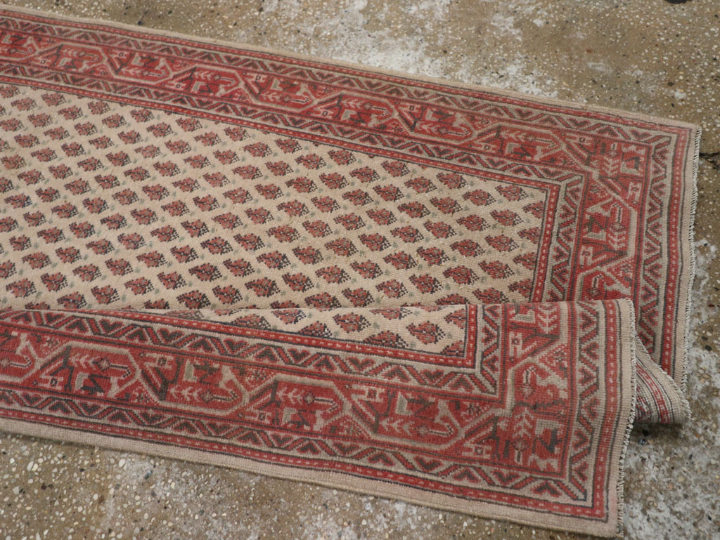 Vintage Persian Mir Long Runner, No.31100 - Galerie Shabab