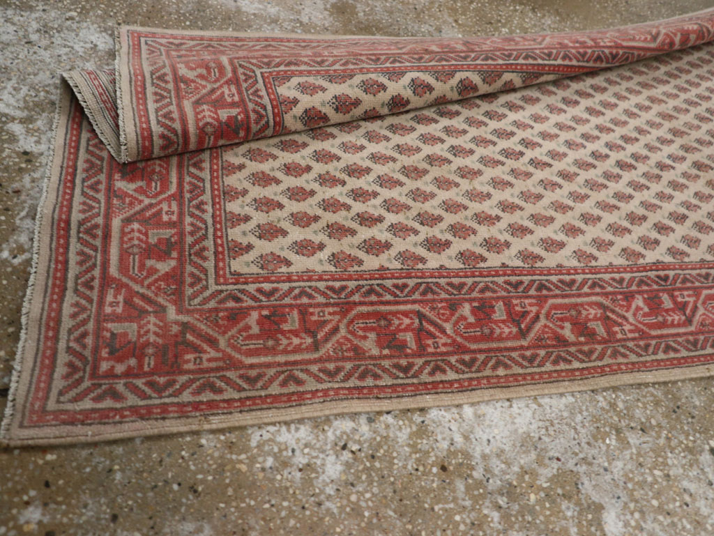 Vintage Persian Mir Long Runner, No.31100 - Galerie Shabab