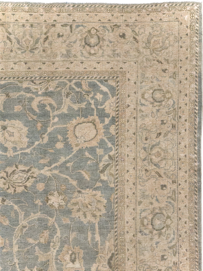 Vintage Persian Mahal Accent Carpet, No.31101 - Galerie Shabab