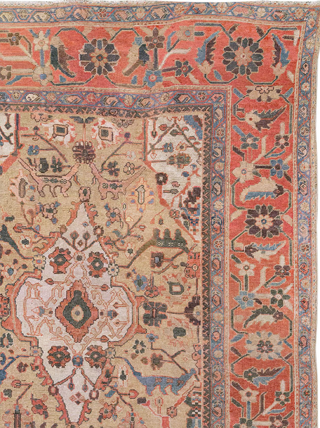 Antique Persian Sultanabad Oversize Carpet, No.31109 - Galerie Shabab