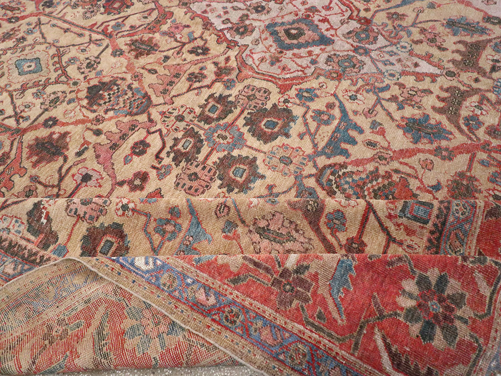 Antique Persian Sultanabad Oversize Carpet, No.31109 - Galerie Shabab