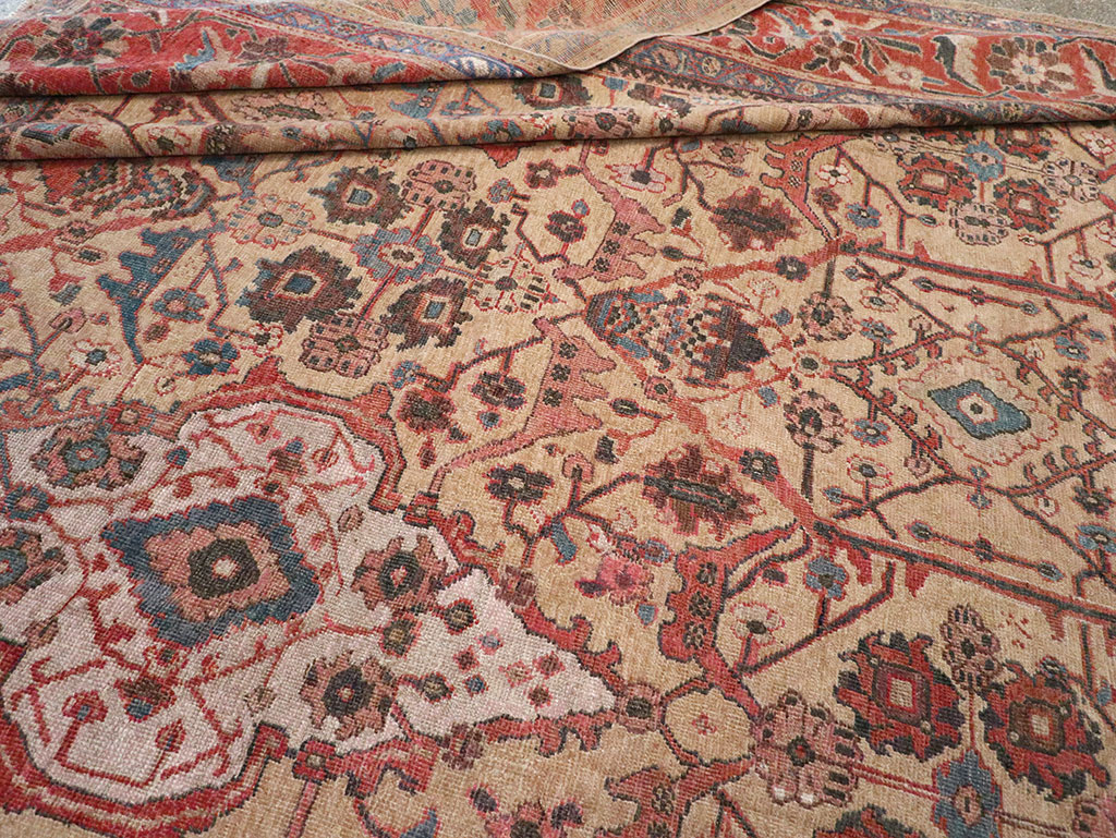 Antique Persian Sultanabad Oversize Carpet, No.31109 - Galerie Shabab