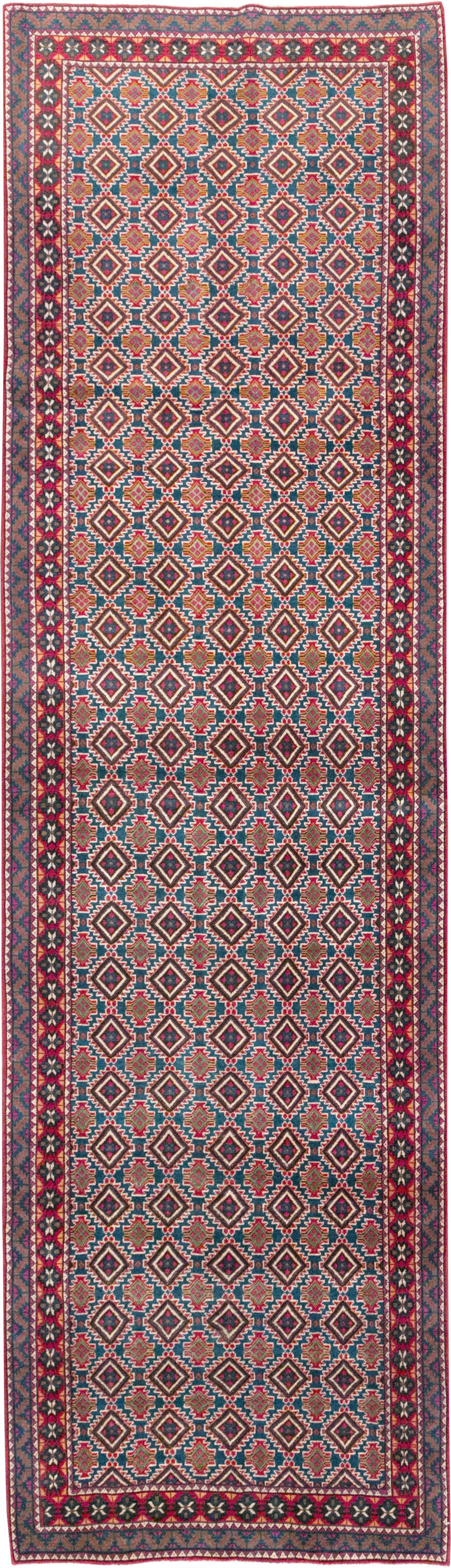 Vintage Persian Mashad Runner, No.31117 - Galerie Shabab