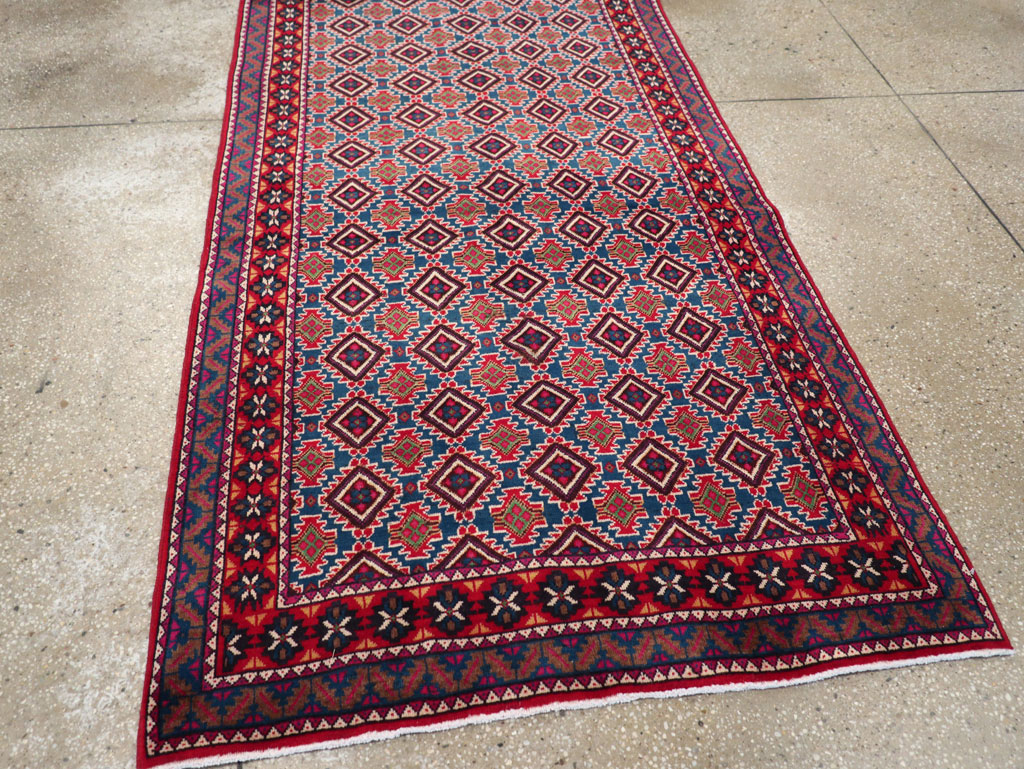 Vintage Persian Mashad Runner, No.31117 - Galerie Shabab
