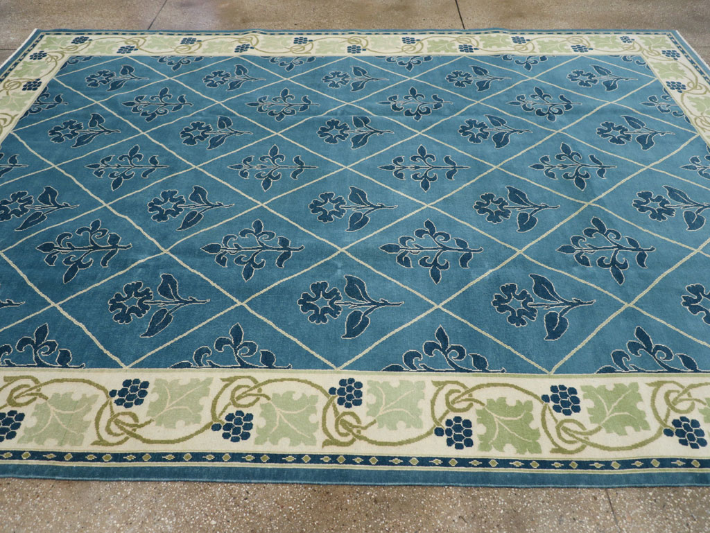 Vintage Persian Kashan Room Size Carpet, No.31119 - Galerie Shabab