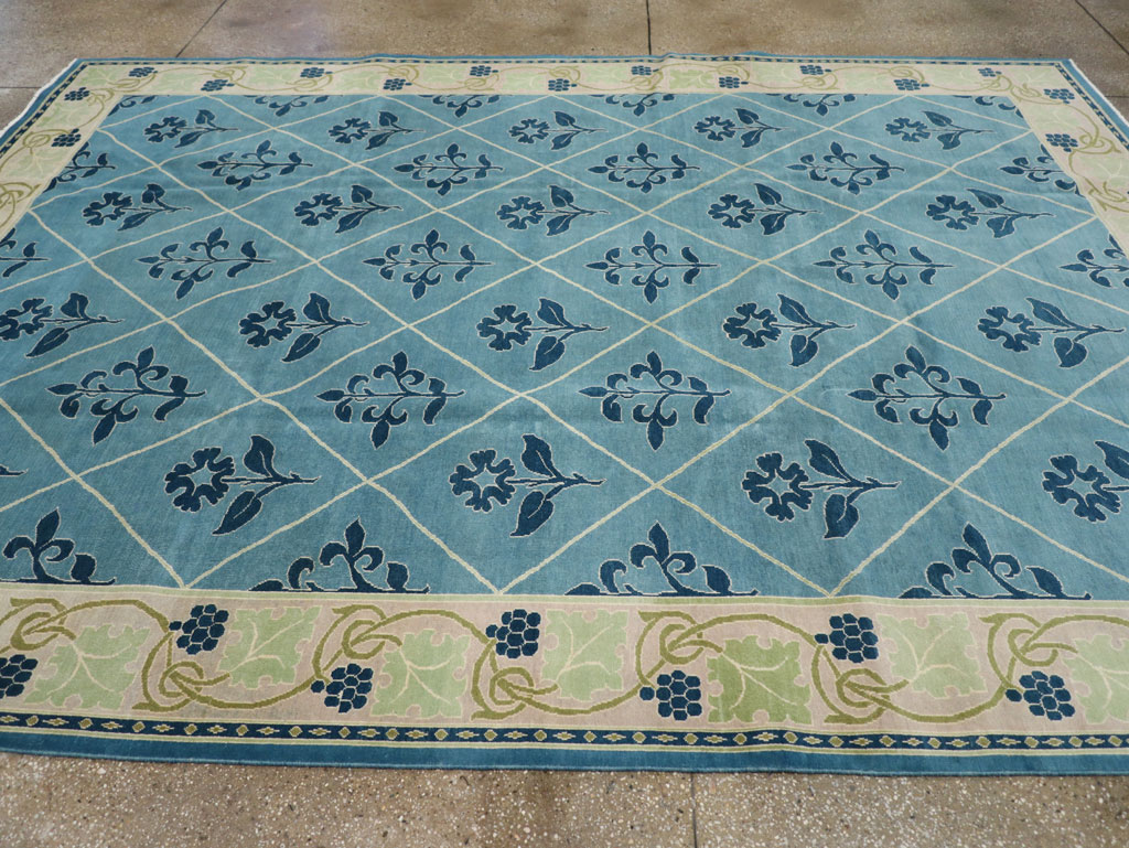 Vintage Persian Kashan Room Size Carpet, No.31120 - Galerie Shabab