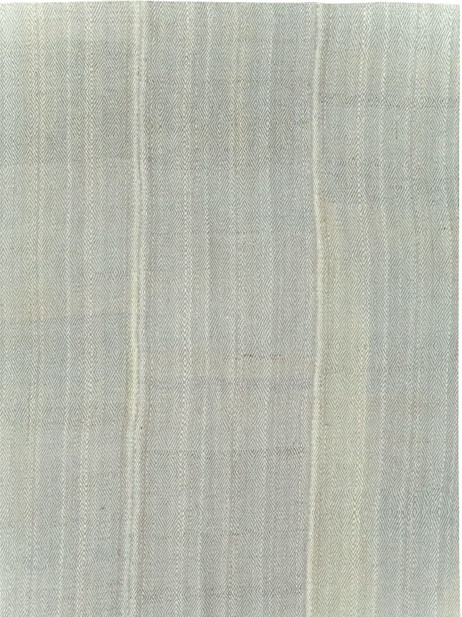 Contemporary Turkish Flatweave Kilim Room Size Carpet, No.31122 - Galerie Shabab
