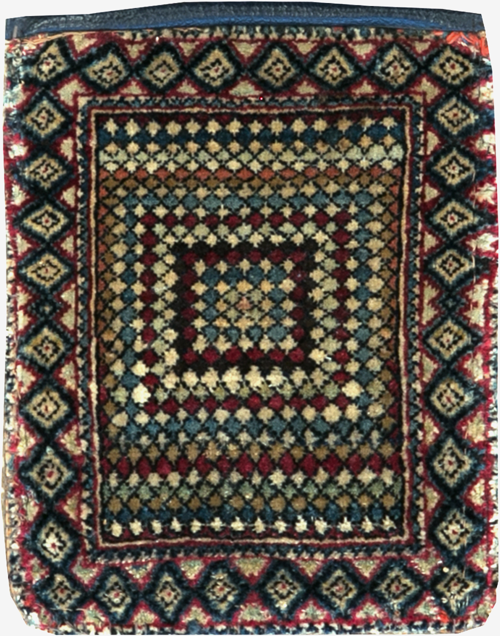Vintage Persian Kerman Bag, No.31127 - Galerie Shabab