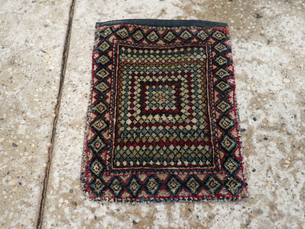 Vintage Persian Kerman Bag, No.31127 - Galerie Shabab