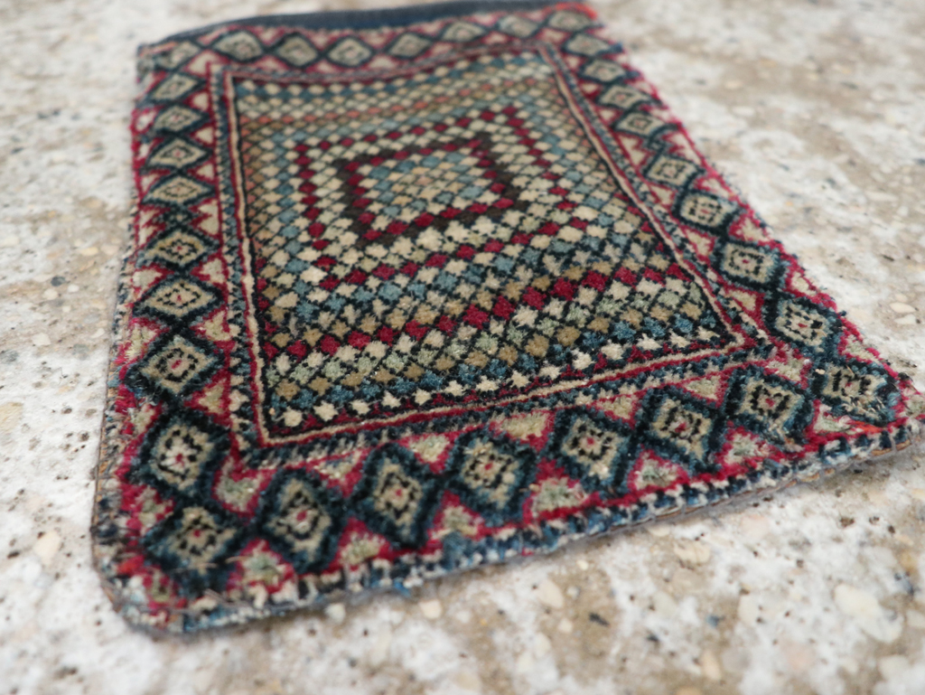 Vintage Persian Kerman Bag, No.31127 - Galerie Shabab
