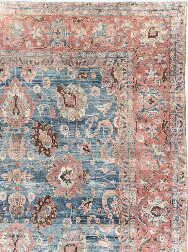 Antique Persian Tabriz Room Size Carpet, No.31130 - Galerie Shabab