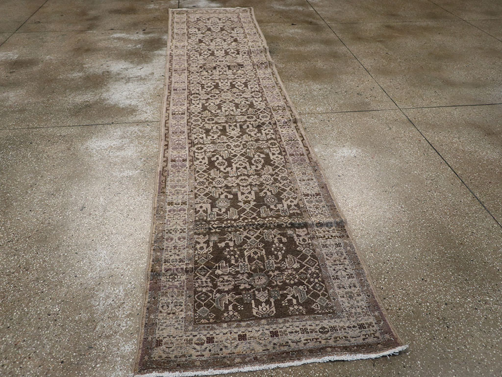 Antique Persian Malayer Runner, No.31138 - Galerie Shabab