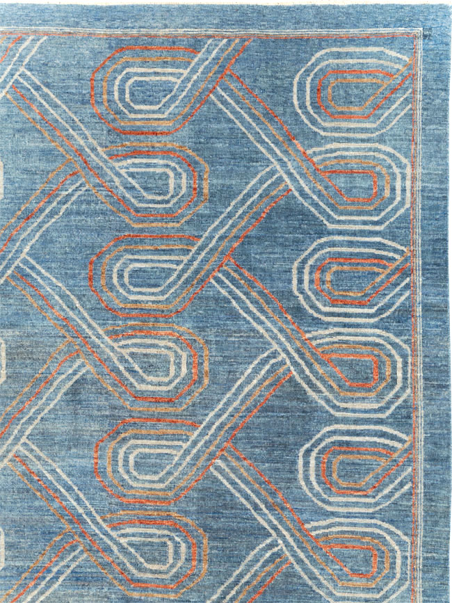 Contemporary Turkish Khotan Room Size Carpet, No.31150 - Galerie Shabab