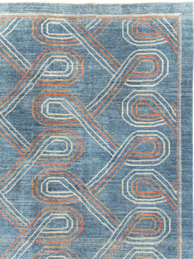 Contemporary Turkish Khotan Room Size Carpet, No.31150 - Galerie Shabab