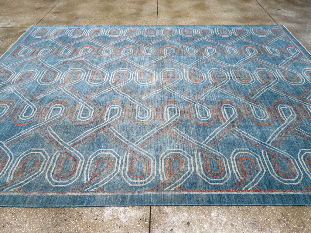 Contemporary Turkish Room Size Carpet, No.31150 - Galerie Shabab