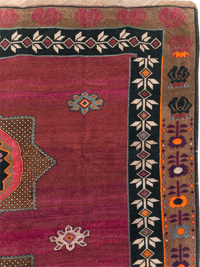 Vintage Turkish Anatolian Large Room Size Carpet, No.31164 - Galerie Shabab