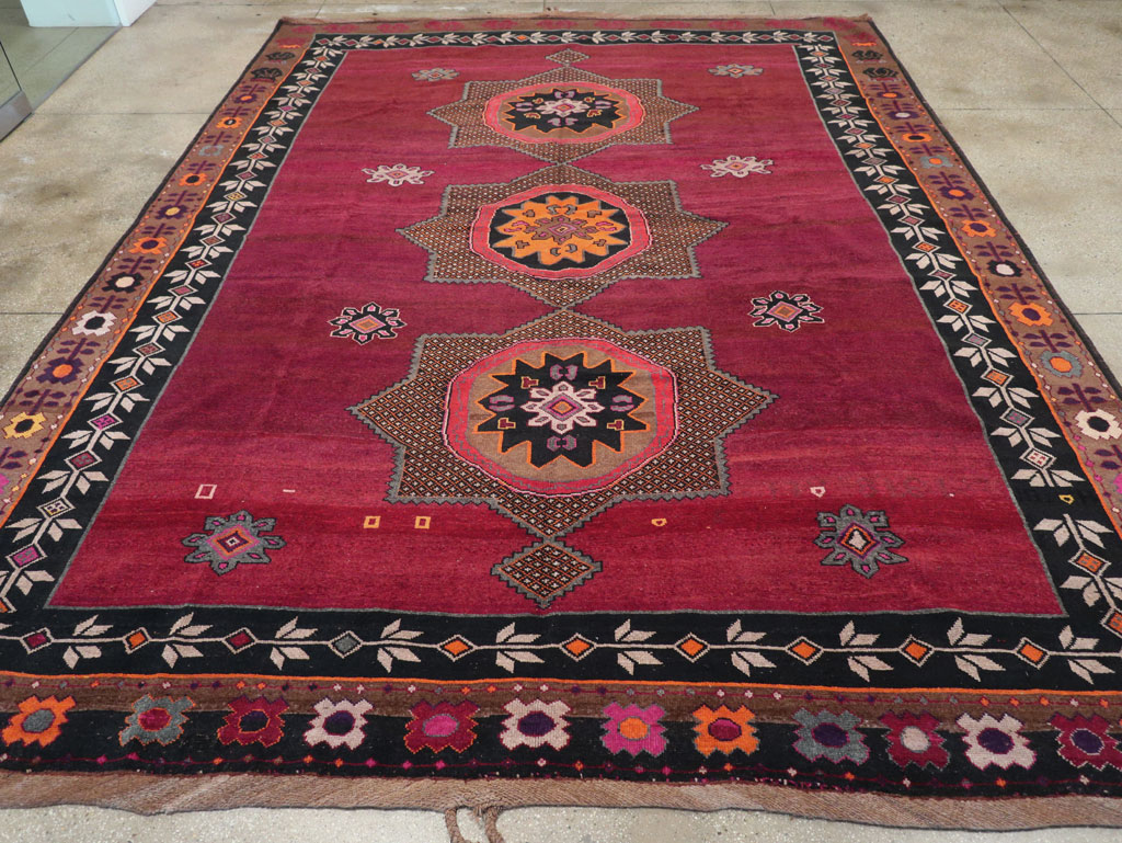Vintage Turkish Anatolian Large Room Size Carpet, No.31164 - Galerie Shabab