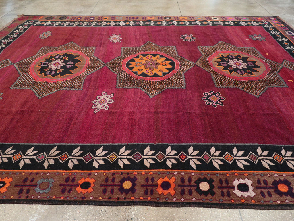 Vintage Turkish Anatolian Large Room Size Carpet, No.31164 - Galerie Shabab
