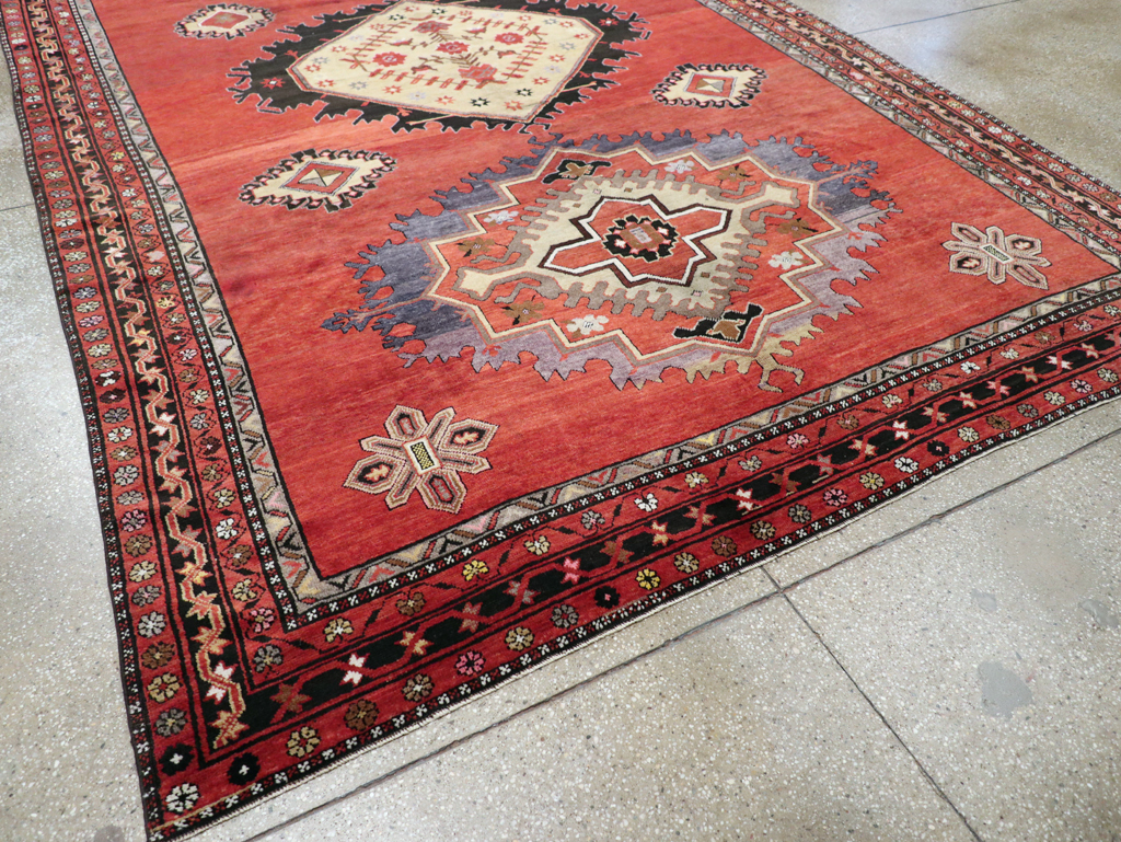 Vintage Turkish Anatolian Room Size Carpet, No.31166 - Galerie Shabab