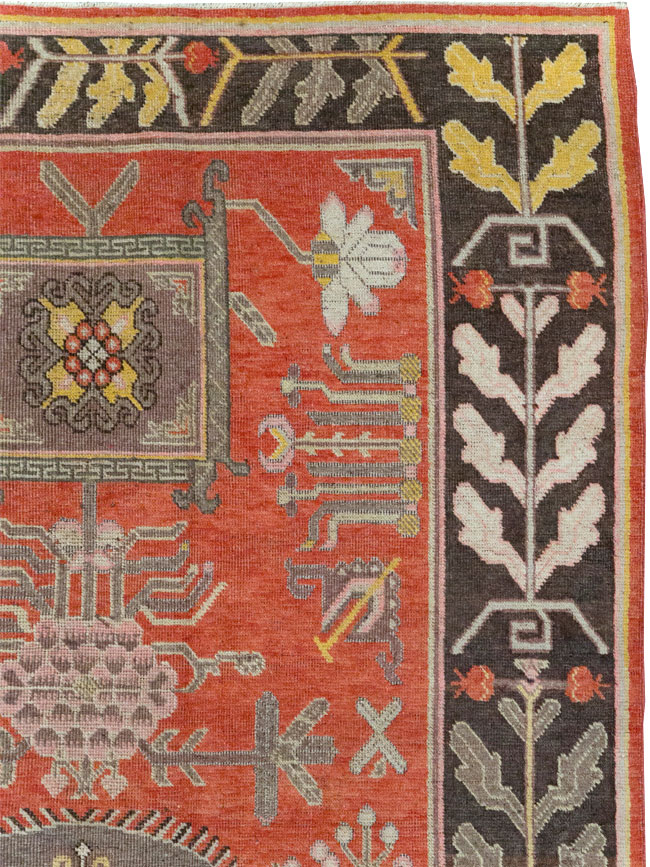 Antique East Turkestan Khotan Carpet, No.31173 - Galerie Shabab