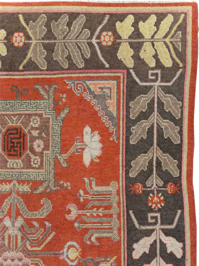 Antique East Turkestan Khotan Carpet, No.31173 - Galerie Shabab