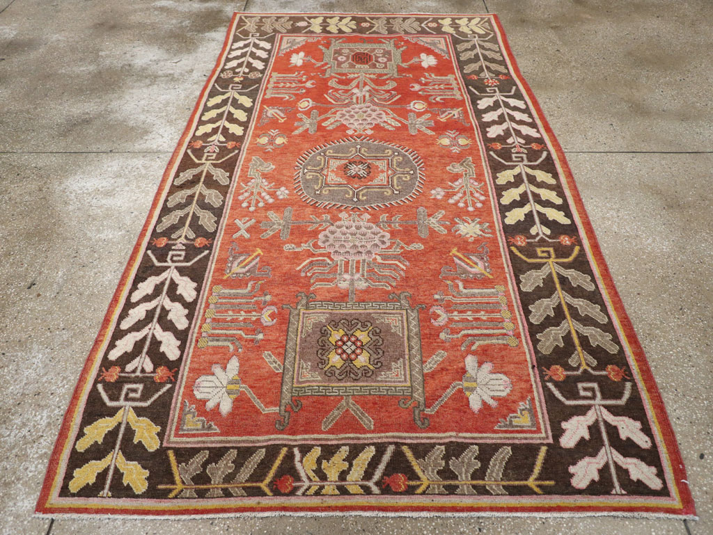 Antique East Turkestan Khotan Carpet, No.31173 - Galerie Shabab